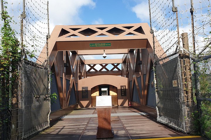Toeristen verkennen de Gedemilitariseerde Zone (DMZ) in Zuid-Korea, inclusief tunnels en observatoria, foto 13 | wizardtrip