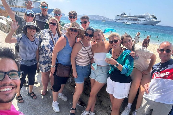 Mykonos Tour with Cruise/Hotel Pick-Up(Small Group or Private) | wizardtrip