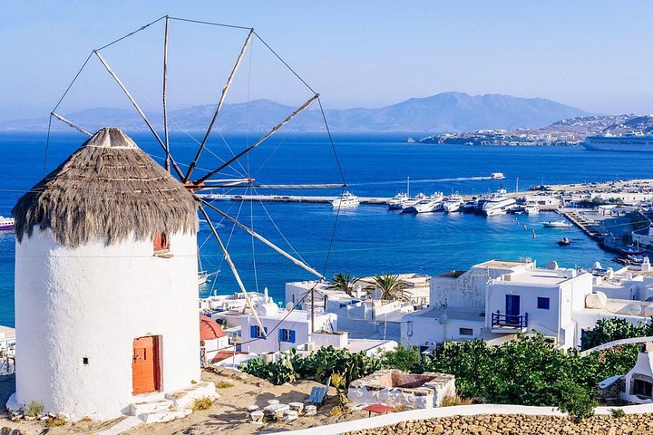 Mykonos ø-rundtur med vindmøller, Lille Venedig, strande og traditionelle landsbyer, foto 8 | wizardtrip