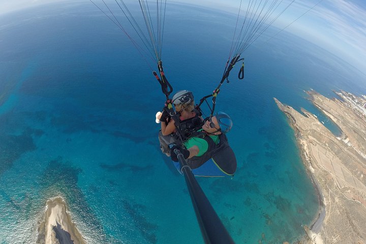 Vol en parapente biplace au-dessus des paysages pittoresques de Tenerife, Espagne, photo 8 | wizardtrip