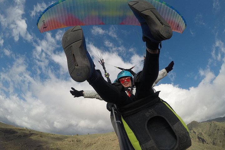 Vol en parapente biplace au-dessus des paysages pittoresques de Tenerife, Espagne, photo 26 | wizardtrip