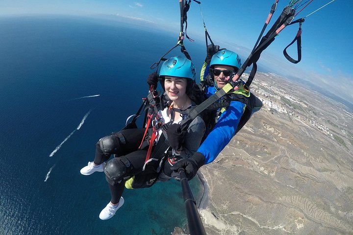 Vol en parapente biplace au-dessus des paysages pittoresques de Tenerife, Espagne, photo 32 | wizardtrip