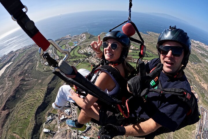 Vol en parapente biplace au-dessus des paysages pittoresques de Tenerife, Espagne, photo 39 | wizardtrip