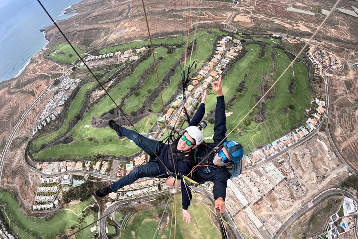 Vol en parapente biplace au-dessus des paysages pittoresques de Tenerife, Espagne, photo 40 | wizardtrip