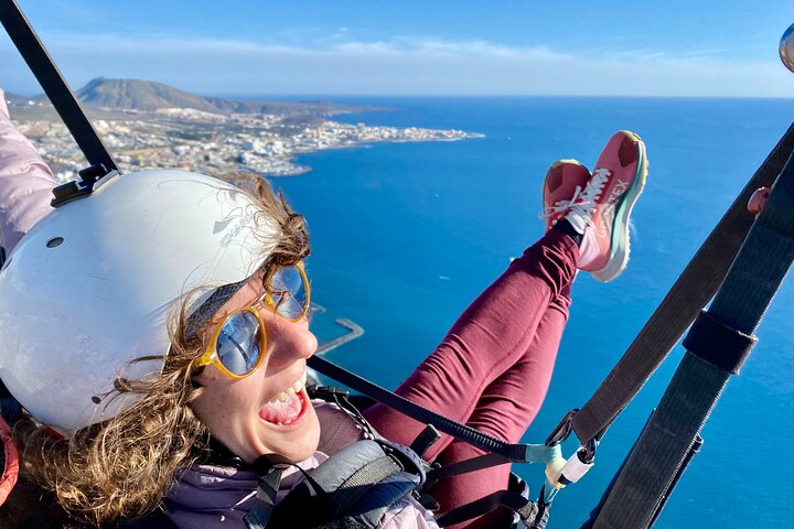 Vol en parapente biplace au-dessus des paysages pittoresques de Tenerife, Espagne, photo 43 | wizardtrip