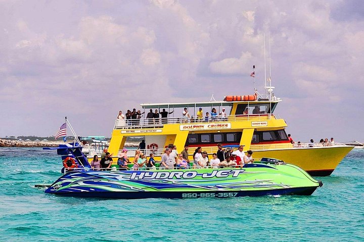 Snelle boottocht om dolfijnen en zeeleven te spotten in Destin, Florida, foto 11 | wizardtrip