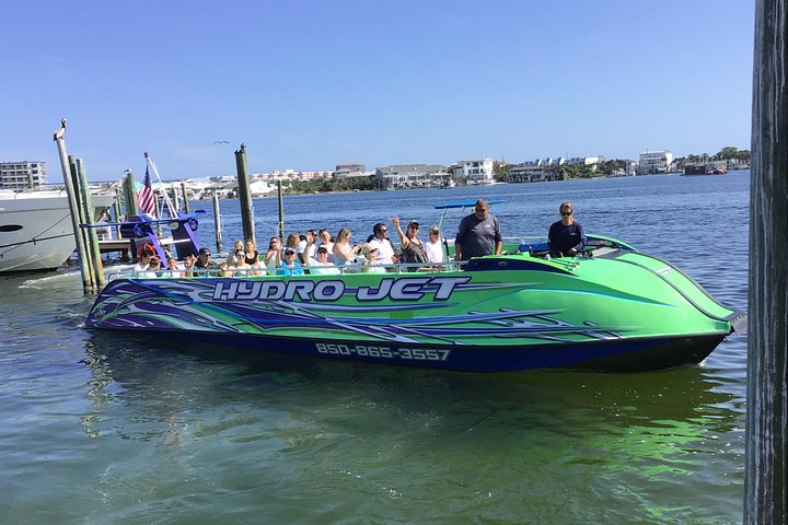 Snelle boottocht om dolfijnen en zeeleven te spotten in Destin, Florida, foto 19 | wizardtrip
