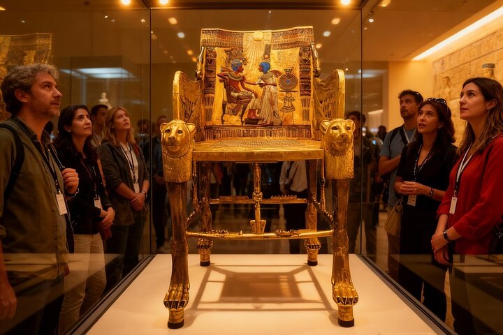 Viaje de día completo de Hurgada a El Cairo con las Pirámides, la Esfinge y los Museos Egipcios, foto 6 | wizardtrip