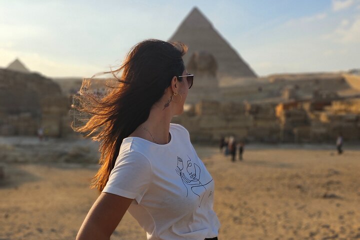 Viaje de día completo de Hurgada a El Cairo con las Pirámides, la Esfinge y los Museos Egipcios, foto 18 | wizardtrip
