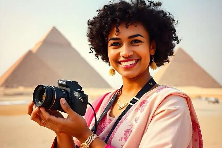 Viaje de día completo de Hurgada a El Cairo con las Pirámides, la Esfinge y los Museos Egipcios, foto 43 | wizardtrip
