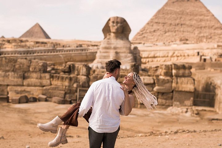 Heldagstur fra Hurghada til Cairo med udforskning af pyramiderne, Sfinksen og egyptiske museer, foto 29 | wizardtrip