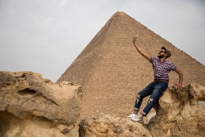 Heldagstur fra Hurghada til Cairo med udforskning af pyramiderne, Sfinksen og egyptiske museer, foto 37 | wizardtrip