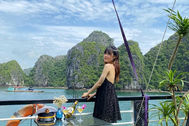 ベトナム、ランハー湾での終日クルーズツアー。カヤック、水泳、景観をお楽しみいただけます、写真6 | wizardtrip