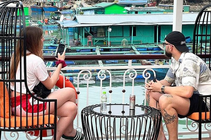 ベトナム、ランハー湾での終日クルーズツアー。カヤック、水泳、景観をお楽しみいただけます、写真22 | wizardtrip