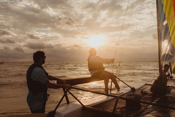 Aventure intime de voile éco-responsable dans la baie de Biscayne, Miami, avec snorkeling et observation de la faune, photo 8 | wizardtrip