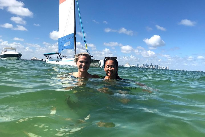 Aventure intime de voile éco-responsable dans la baie de Biscayne, Miami, avec snorkeling et observation de la faune, photo 10 | wizardtrip