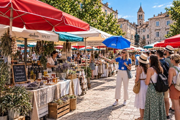 Explore Split's historic Diocletian's Palace and charming waterfront on a guided walking tour, photo 6 | wizardtrip