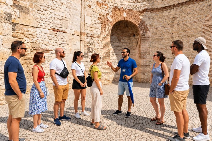 Explore Split's historic Diocletian's Palace and charming waterfront on a guided walking tour, photo 9 | wizardtrip