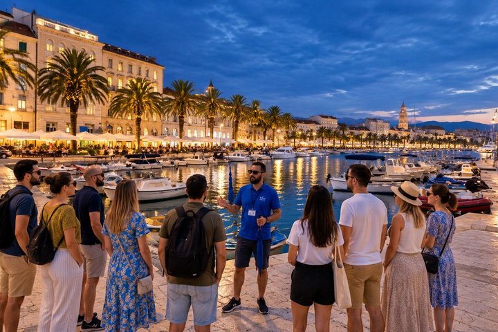 Explore Split's historic Diocletian's Palace and charming waterfront on a guided walking tour, photo 15 | wizardtrip
