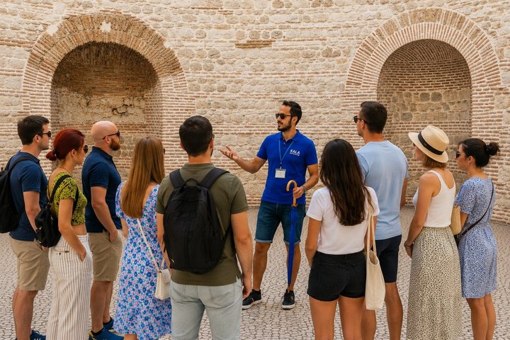 Explore Split's historic Diocletian's Palace and charming waterfront on a guided walking tour, photo 17 | wizardtrip
