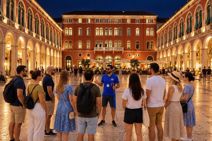 Explore Split's historic Diocletian's Palace and charming waterfront on a guided walking tour, photo 19 | wizardtrip