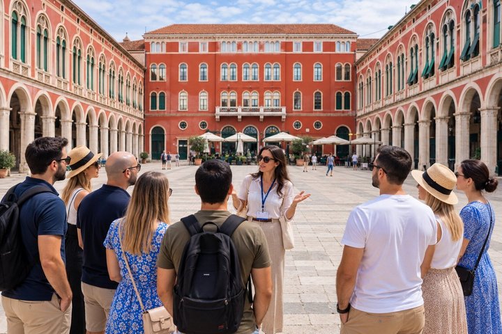 Explore Split's historic Diocletian's Palace and charming waterfront on a guided walking tour, photo 23 | wizardtrip
