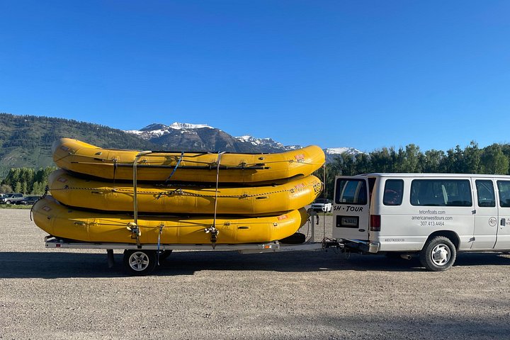 Rafting panoramique sur la Snake River à Jackson Hole, Wyoming, avec vue sur les montagnes Teton et la faune, photo 9 | wizardtrip