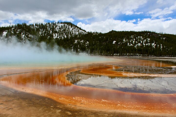 Yellowstone nasjonalpark Lower Loop-tur med geysirer, varme kilder, fossefall og dyreliv, foto 8 | wizardtrip