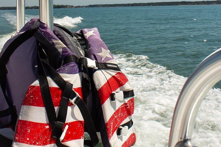 Parasailing-eventyr over Hilton Head Island, med fantastisk kystutsikt og delfinobservasjoner, foto 6 | wizardtrip