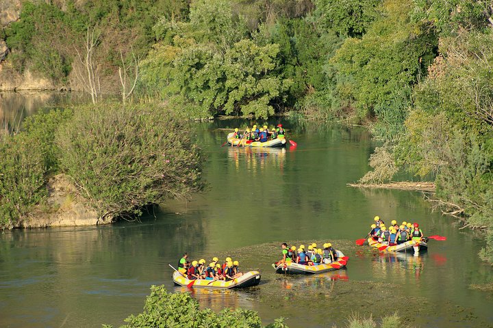 Murcia: Rafting in Almadenes Canyon, Grotten & Foto's | wizardtrip