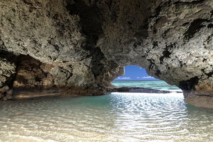 Tour de snorkel en la Cueva Azul de la isla de Ishigaki, Japón, con vibrante vida marina, foto 14 | wizardtrip