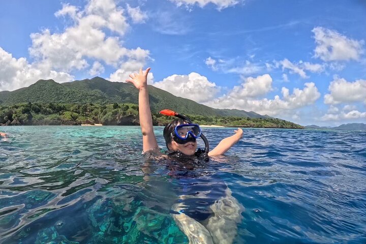 Tour de snorkel en la Cueva Azul de la isla de Ishigaki, Japón, con vibrante vida marina, foto 18 | wizardtrip