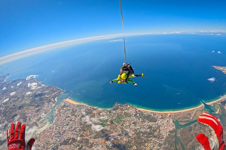 Tandemhopp over Algarvekysten i Portimão, Portugal, foto 11 | wizardtrip