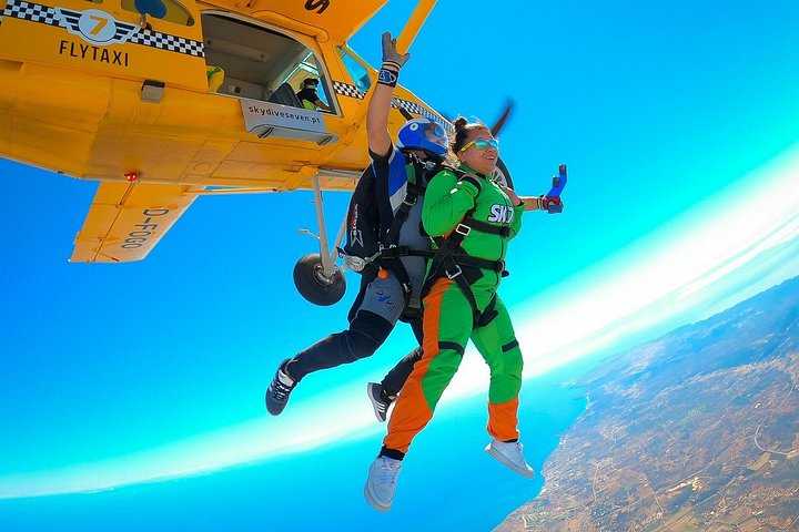 Tandemhopp over Algarvekysten i Portimão, Portugal, foto 20 | wizardtrip