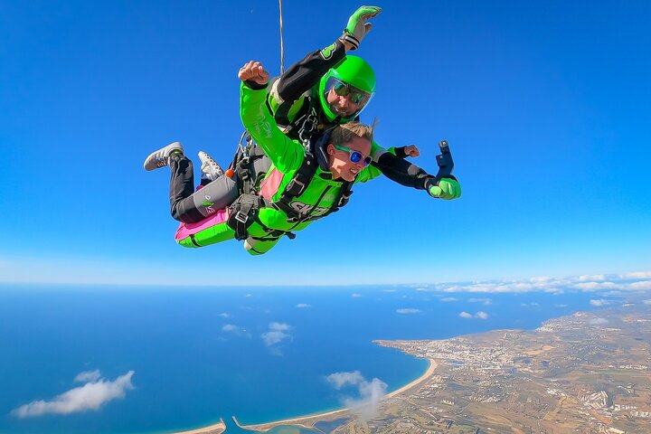 Tandemhopp over Algarvekysten i Portimão, Portugal, foto 28 | wizardtrip