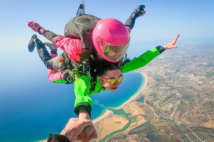 Tandemhopp over Algarvekysten i Portimão, Portugal, foto 35 | wizardtrip