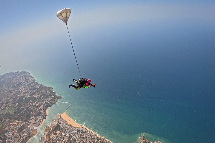 Tandemhopp over Algarvekysten i Portimão, Portugal, foto 39 | wizardtrip