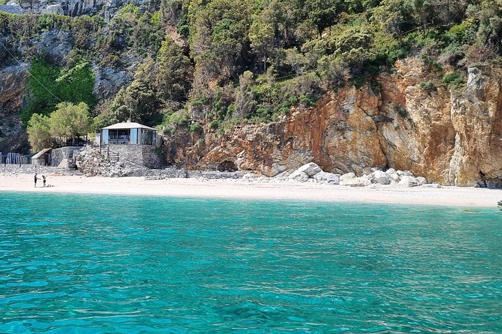 Boottocht langs de stranden en grotten van Oost-Pelion in Griekenland, foto 23 | wizardtrip
