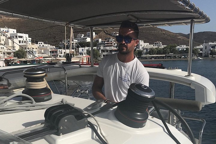 Disfruta de un crucero en catamarán todo incluido en Naxos con paradas para nadar y almuerzo, foto 11 | wizardtrip