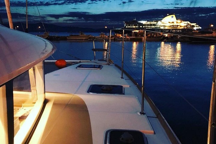 Disfruta de un crucero en catamarán todo incluido en Naxos con paradas para nadar y almuerzo, foto 14 | wizardtrip