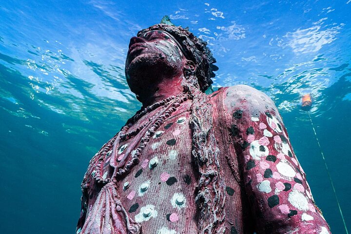 Profitez d'une visite guidée en plongée avec tuba des sculptures sous-marines uniques de Grenade et de ses récifs coralliens vibrants, photo 30 | wizardtrip