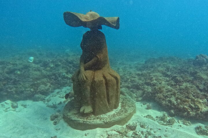 Profitez d'une visite guidée en plongée avec tuba des sculptures sous-marines uniques de Grenade et de ses récifs coralliens vibrants, photo 47 | wizardtrip