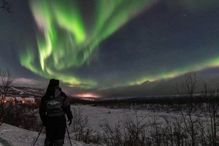 Jakt på nordlyset med fotografering i Abisko nasjonalpark, Sverige, foto 4 | wizardtrip