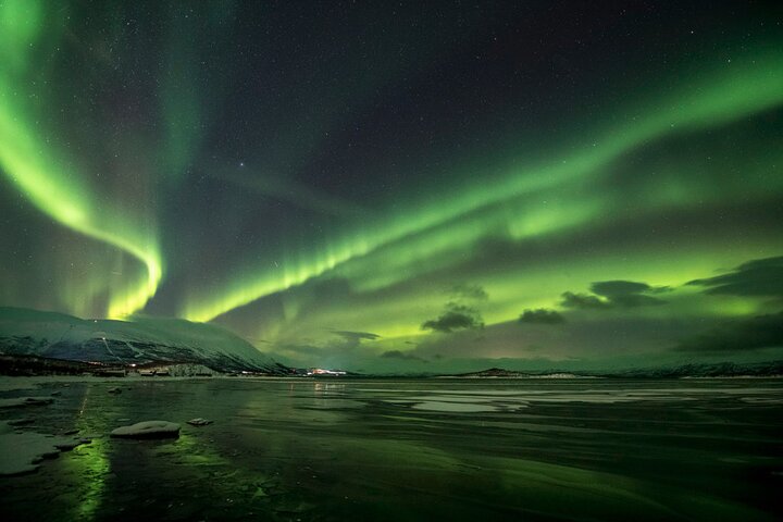 Jakt på nordlyset med fotografering i Abisko nasjonalpark, Sverige, foto 9 | wizardtrip