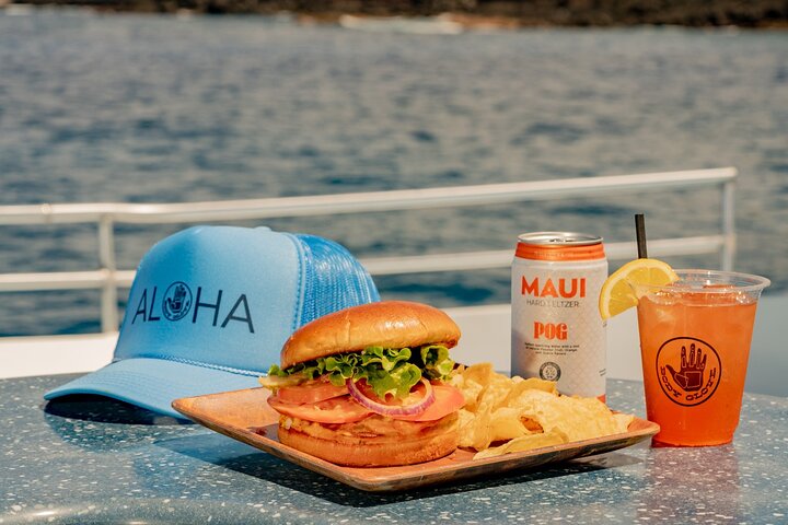 Tour de snorkel y avistamiento de delfines en catamarán de lujo desde Kailua-Kona, Big Island, Hawái, foto 8 | wizardtrip