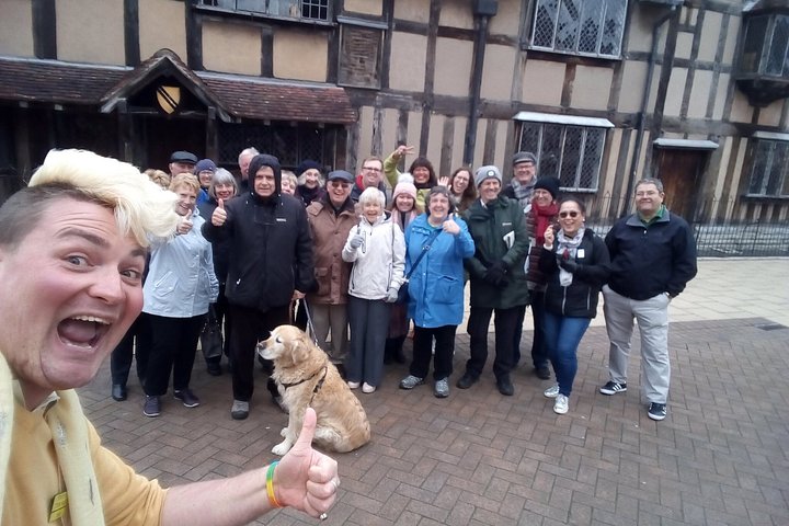 Visite guidée à pied explorant la maison natale de Shakespeare et les sites historiques de Stratford-upon-Avon, photo 16 | wizardtrip