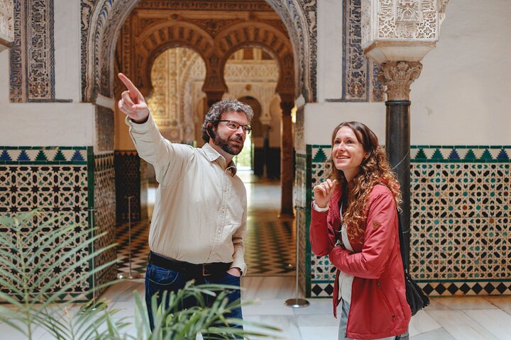 Early access tour of the historic Royal Alcazar palace and gardens in Seville, Spain, photo 18 | wizardtrip