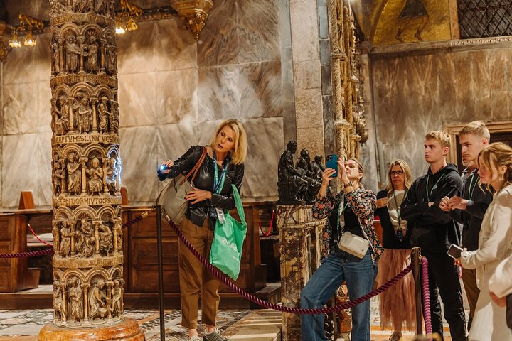 Tour dopo l'orario di chiusura della Basilica di San Marco e del Palazzo Ducale a Venezia, Italia, foto 12 | wizardtrip