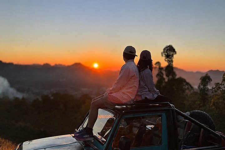 Mount Batur solopgangs jeep tur på Bali, Indonesien, med vulkanske landskaber og valgfrie aktiviteter, foto 6 | wizardtrip