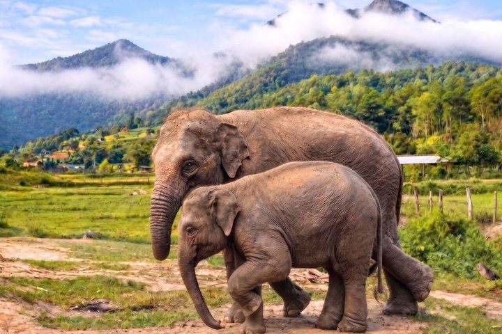3 en 1: Tour Doi Inthanon, Santuario de Elefantes y Sendero de Trekking | wizardtrip